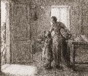 Jean Francois Millet, Beggar